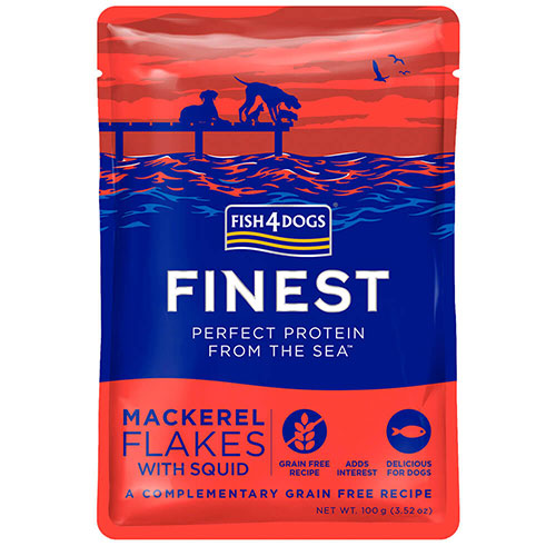 Finest Makreel Flakes  met Inktvis