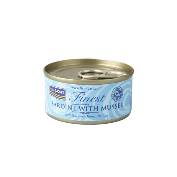 Finest Fish4Cats Sardine met Mosselen